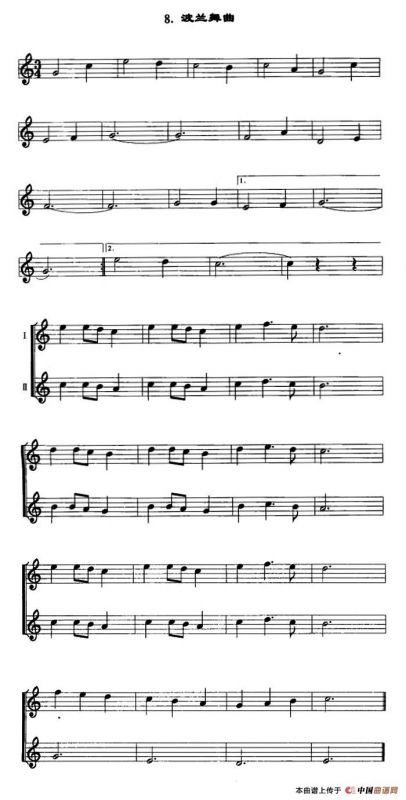 波兰舞曲（口风琴二重奏）