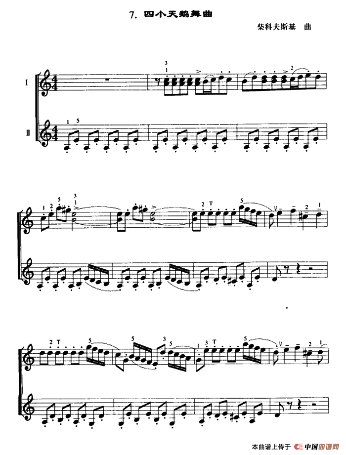 四小天鹅舞曲（口风琴二重奏）