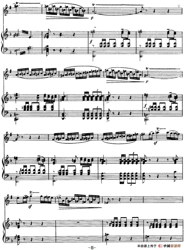 协奏曲“帕米尔之音”第一乐章（单簧管+钢琴伴奏）