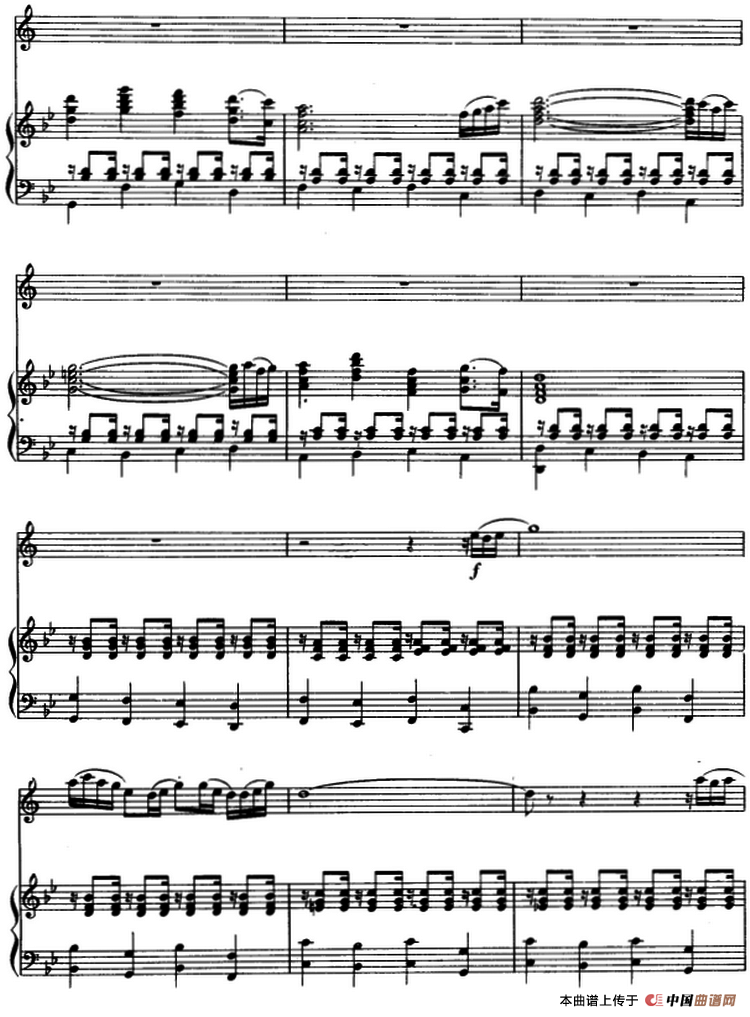 牧马之歌（单簧管+钢琴伴奏）