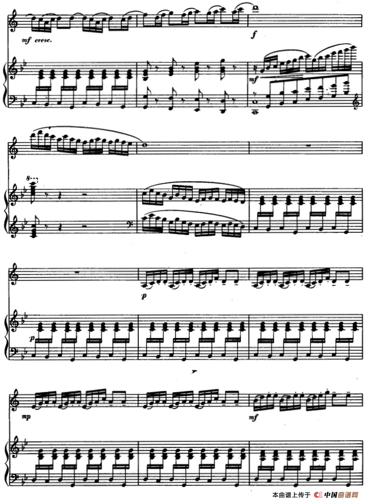 牧马之歌（单簧管+钢琴伴奏）