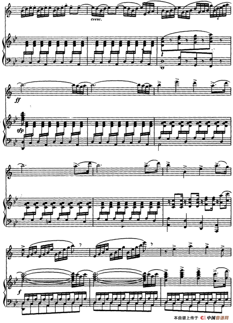 牧马之歌（单簧管+钢琴伴奏）