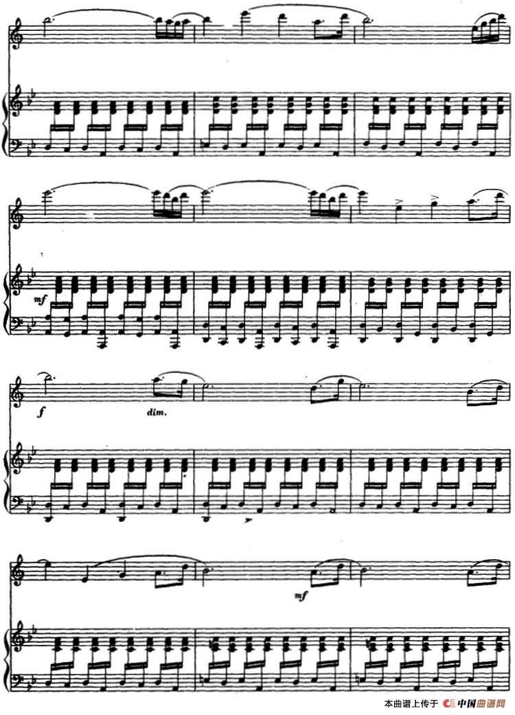 牧马之歌（单簧管+钢琴伴奏）