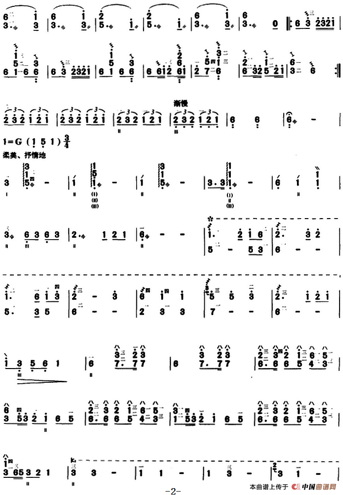 瑶族舞曲（三弦）