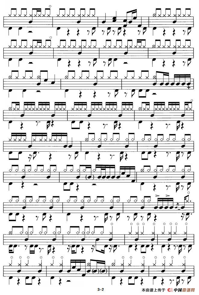 儿童歌曲大联唱（鼓谱）