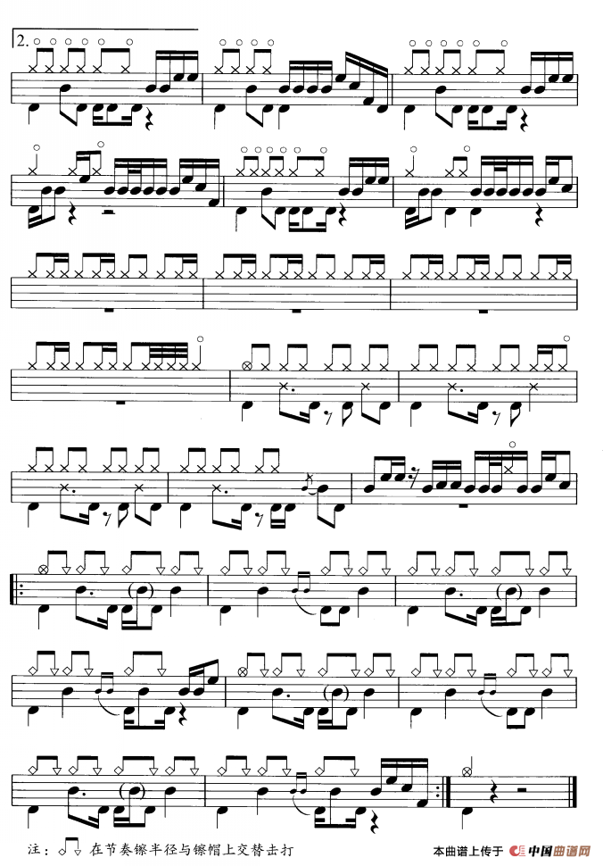 Super star（鼓谱）