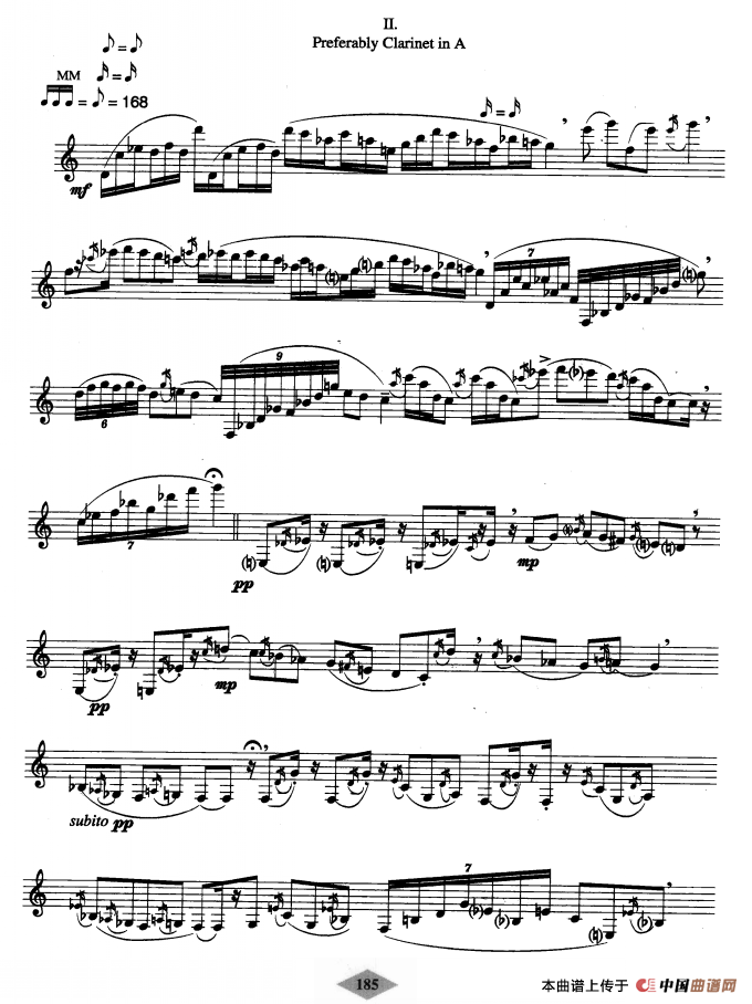 单簧管考级教材·第十级