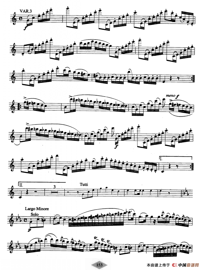 单簧管考级教材·第九级