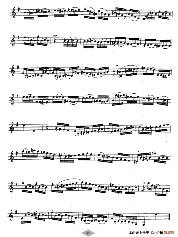 单簧管考级教材·第七级