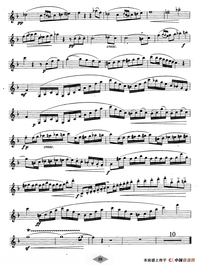 单簧管考级教材·第五级