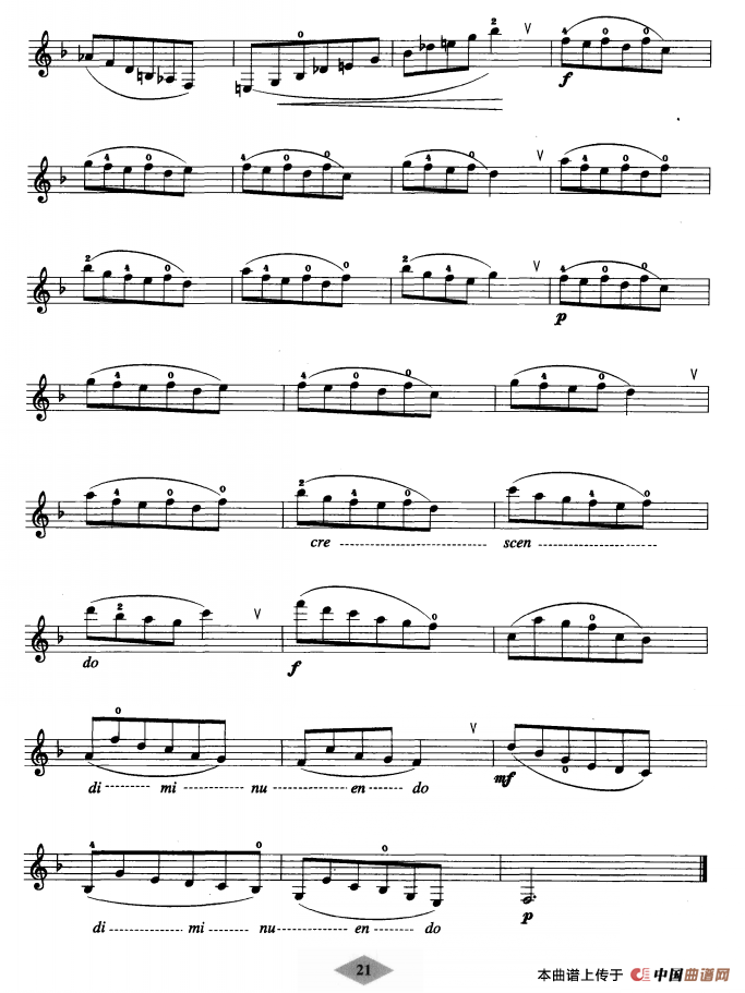 单簧管考级教材·第三级