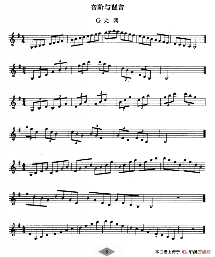 单簧管考级教材·第二级