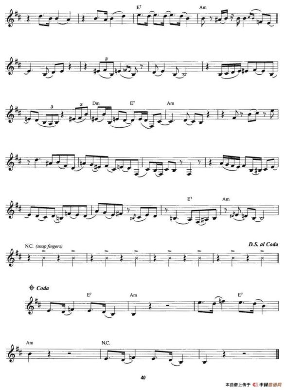 Fever（单簧管）