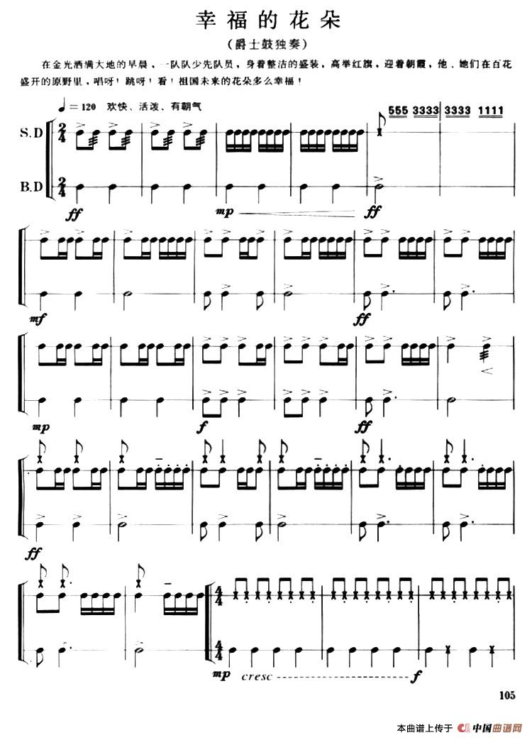 幸福的花朵（爵士鼓独奏）