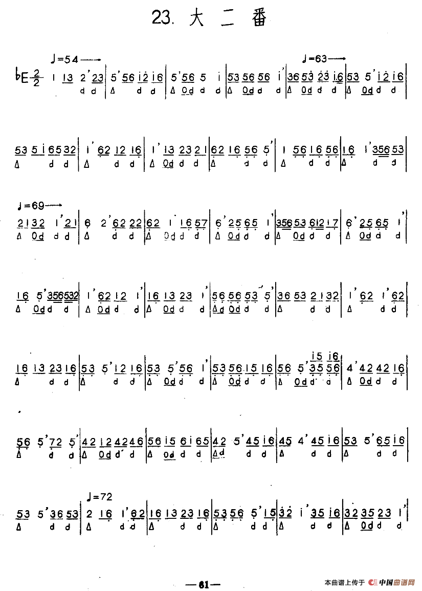 大二番（河北定州民间吹奏乐）