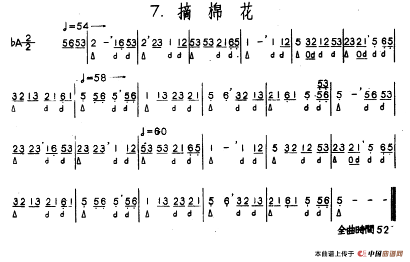 摘棉花（河北定州民间吹奏乐）