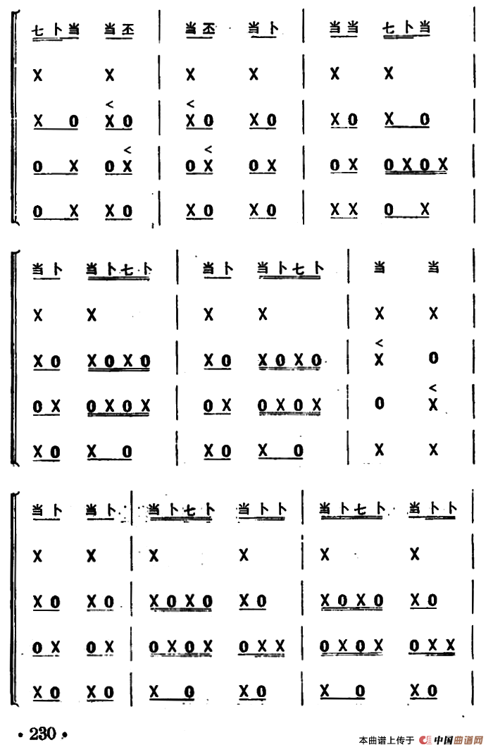 .鲤鱼标滩（打击乐合奏）