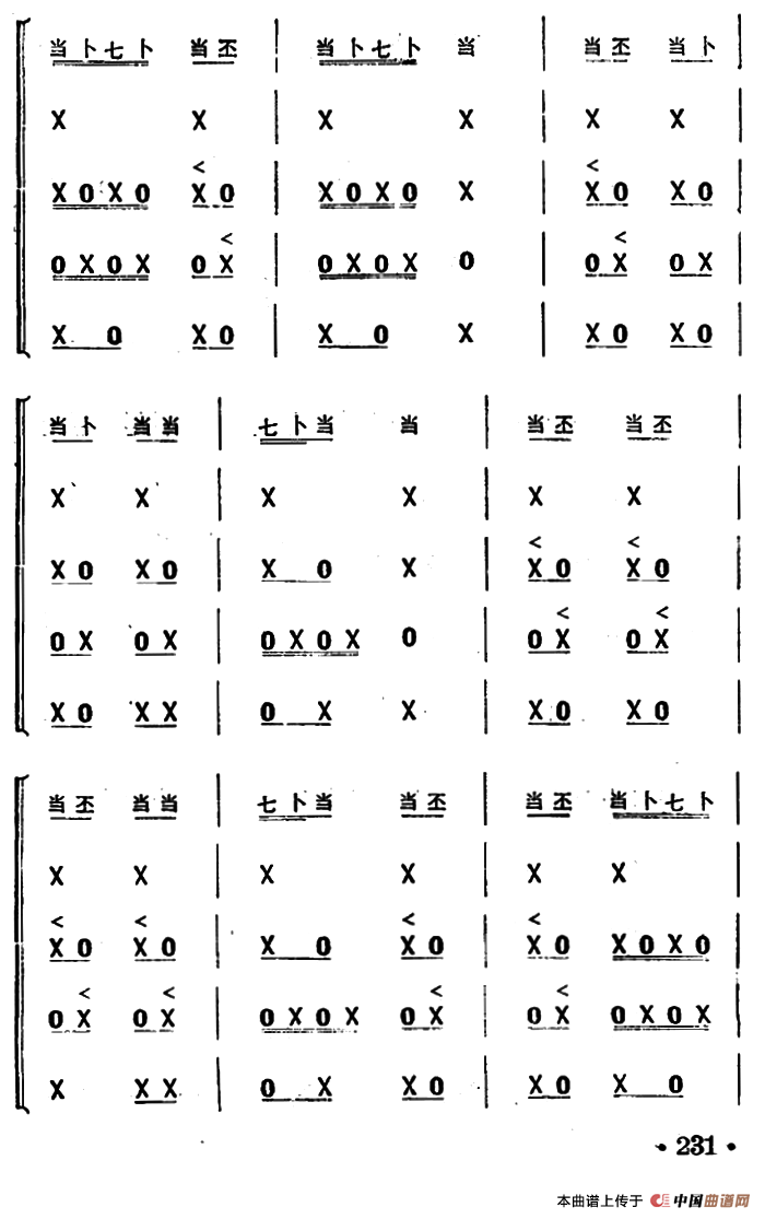 .鲤鱼标滩（打击乐合奏）