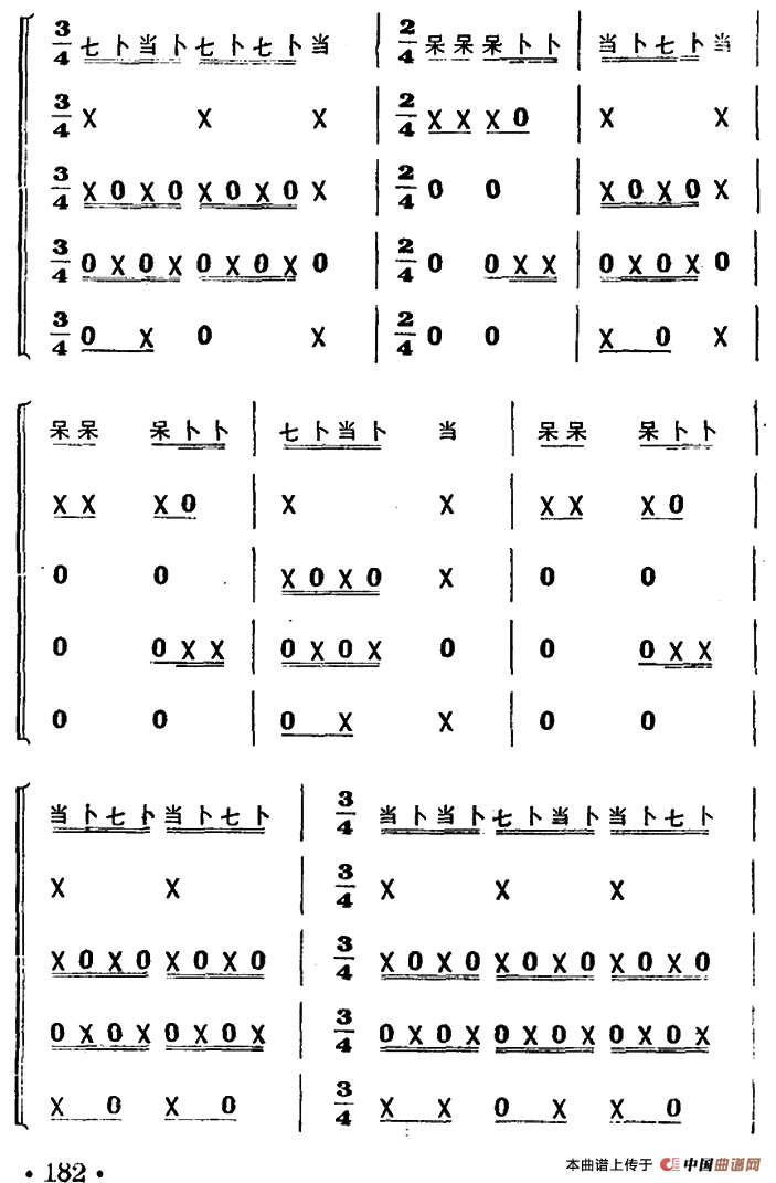 鸡婆叫崽（打击乐合奏）