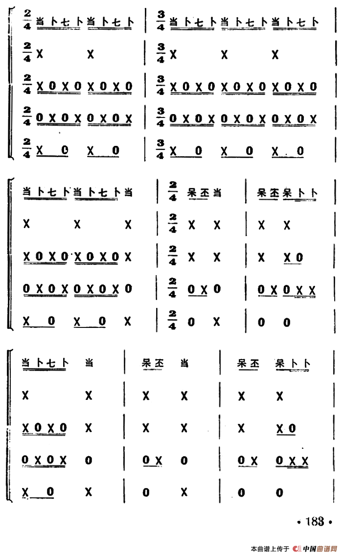 鸡婆叫崽（打击乐合奏）