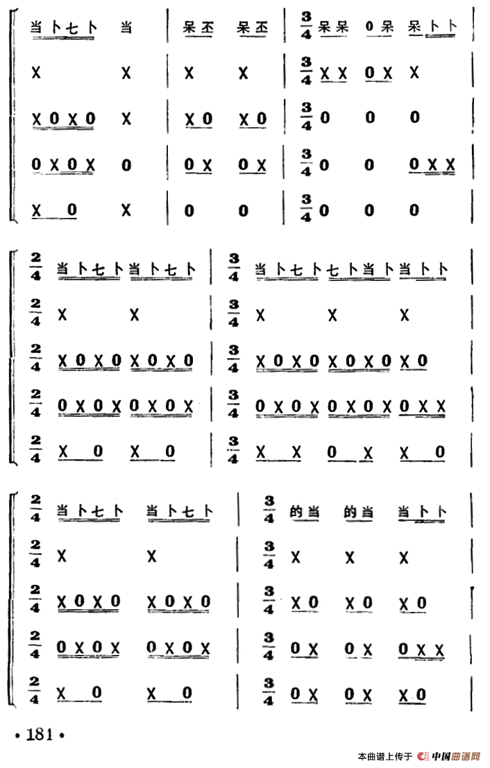 鸡婆叫崽（打击乐合奏）