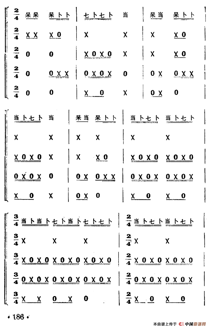 鸡婆叫崽（打击乐合奏）