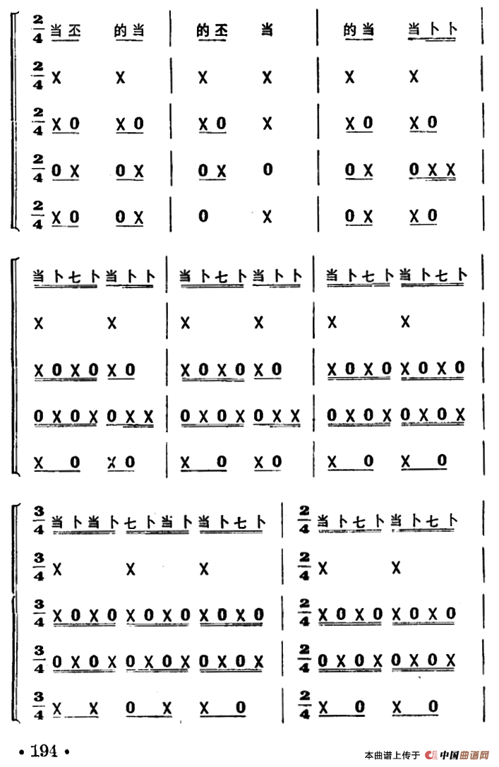 鸡婆叫崽（打击乐合奏）