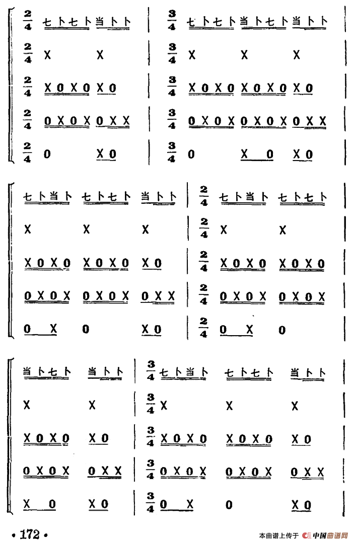 一字清（打击乐合奏）