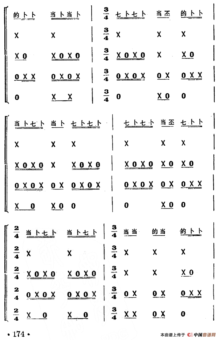 一字清（打击乐合奏）
