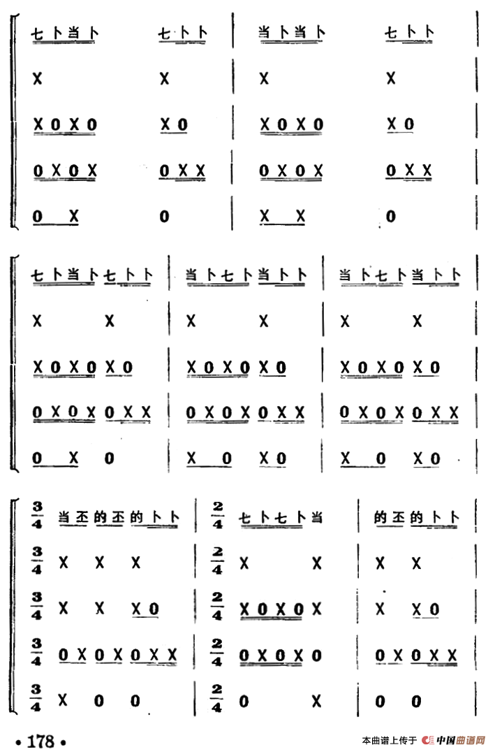 一字清（打击乐合奏）