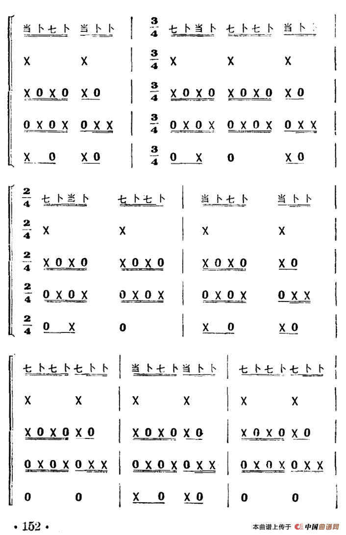 锦鸡拖尾（打击乐合奏）