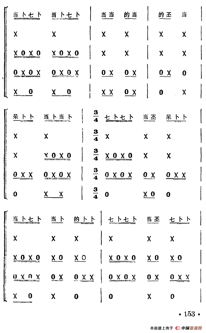 锦鸡拖尾（打击乐合奏）