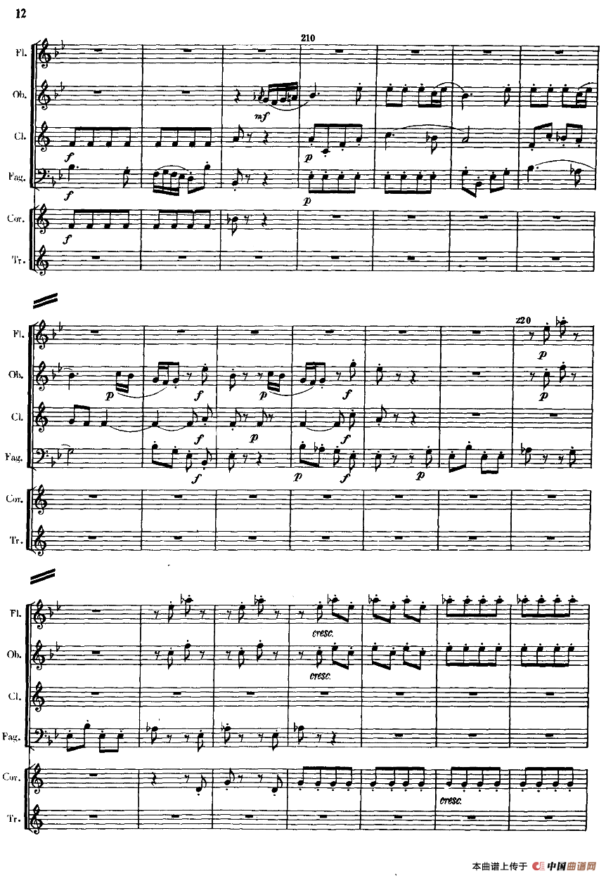 回旋曲（管乐六重奏）