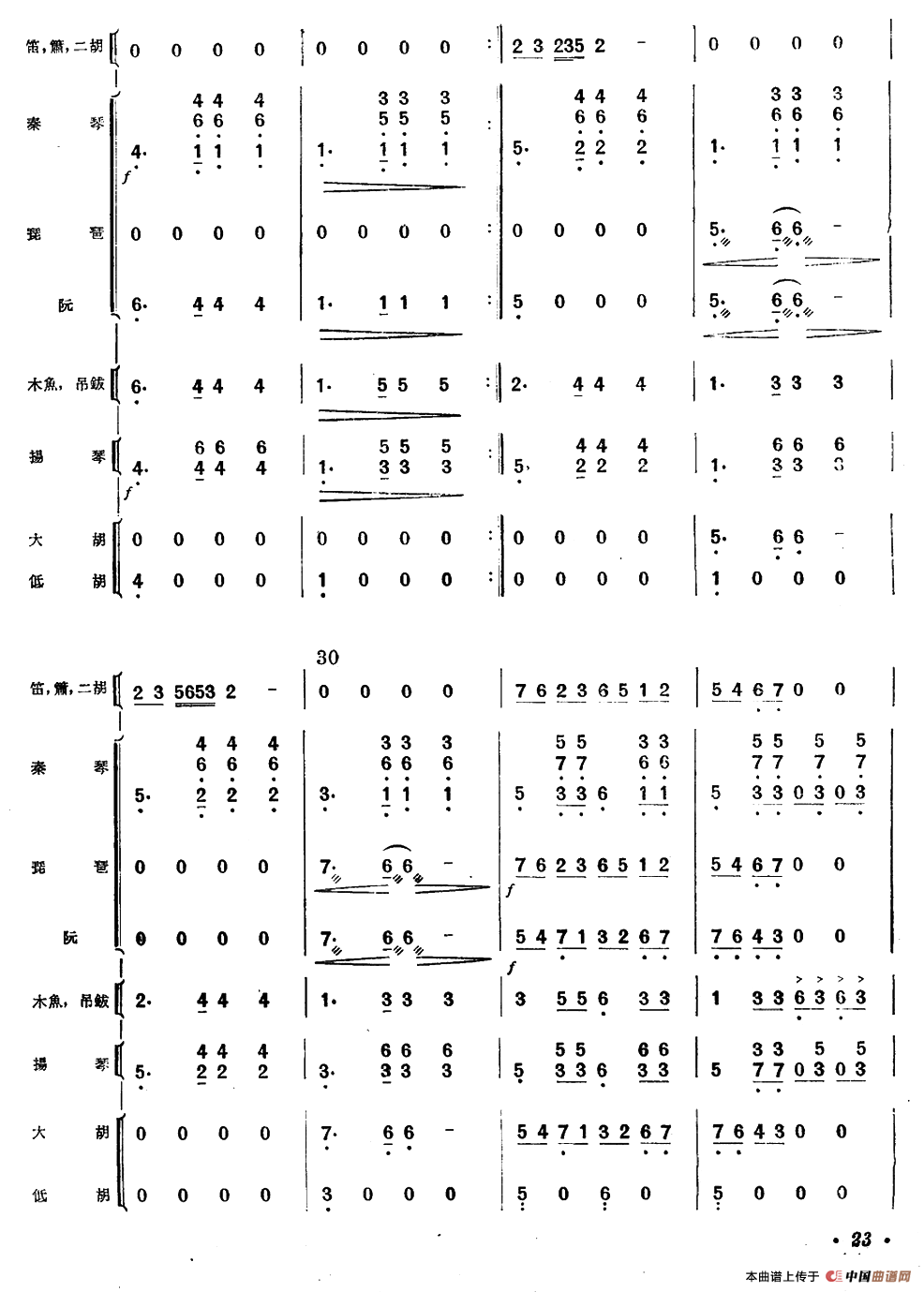 彩云追月（民族管弦乐合奏、杨镜明整理版）
