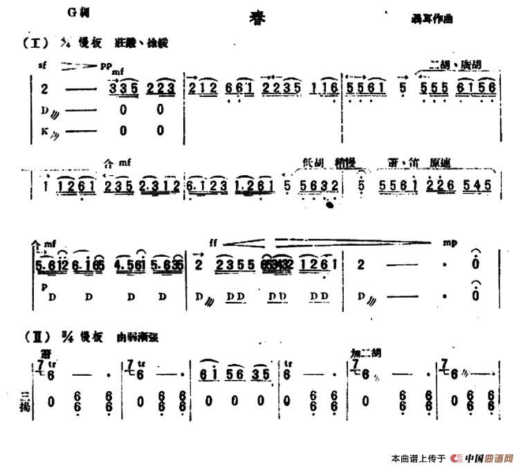 春（民乐合奏）
