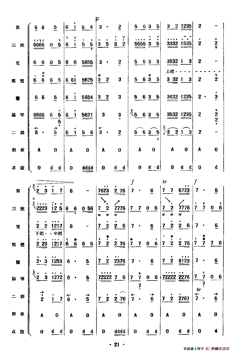 云庆（民乐合奏总谱）