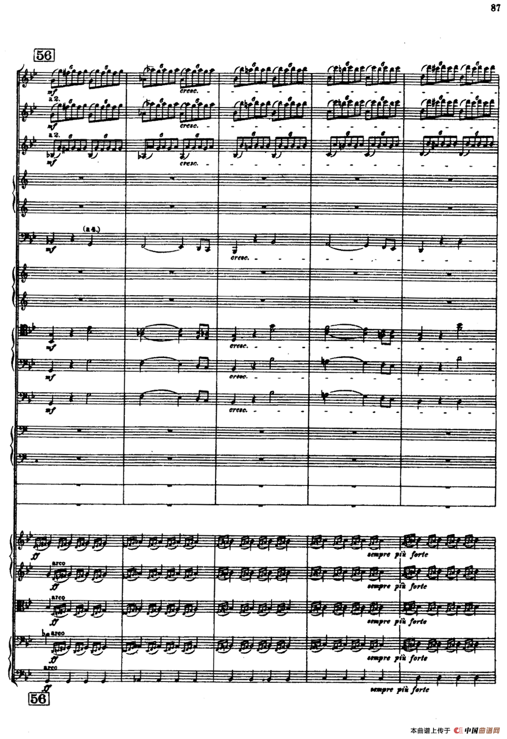 幻想交响曲Op.14（第四乐章 赴刑进行曲）（总谱）