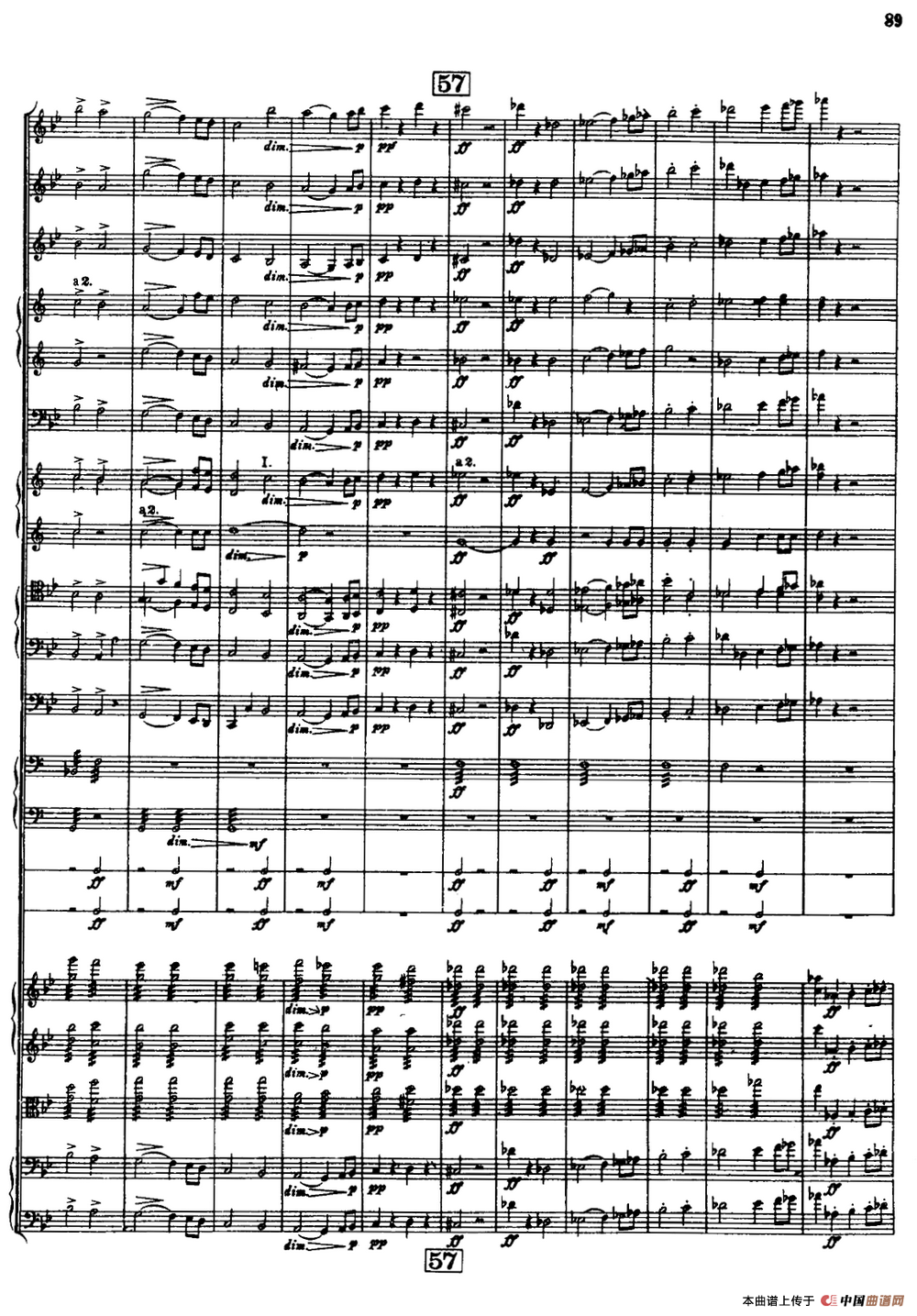 幻想交响曲Op.14（第四乐章 赴刑进行曲）（总谱）