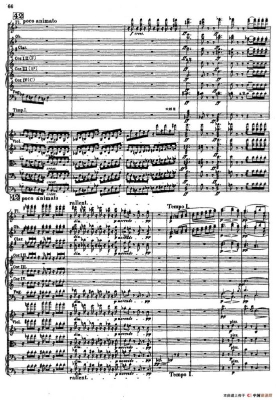 幻想交响曲Op.14（第三乐章 田野景色）（总谱）