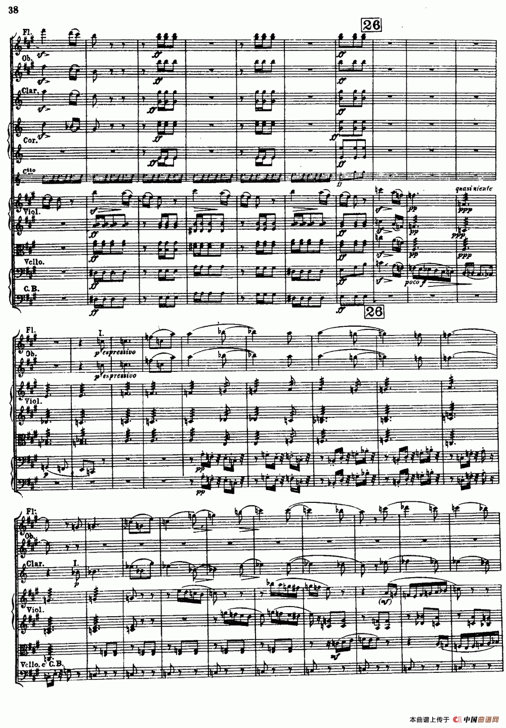 幻想交响曲Op.14（第二乐章 舞会）（总谱）