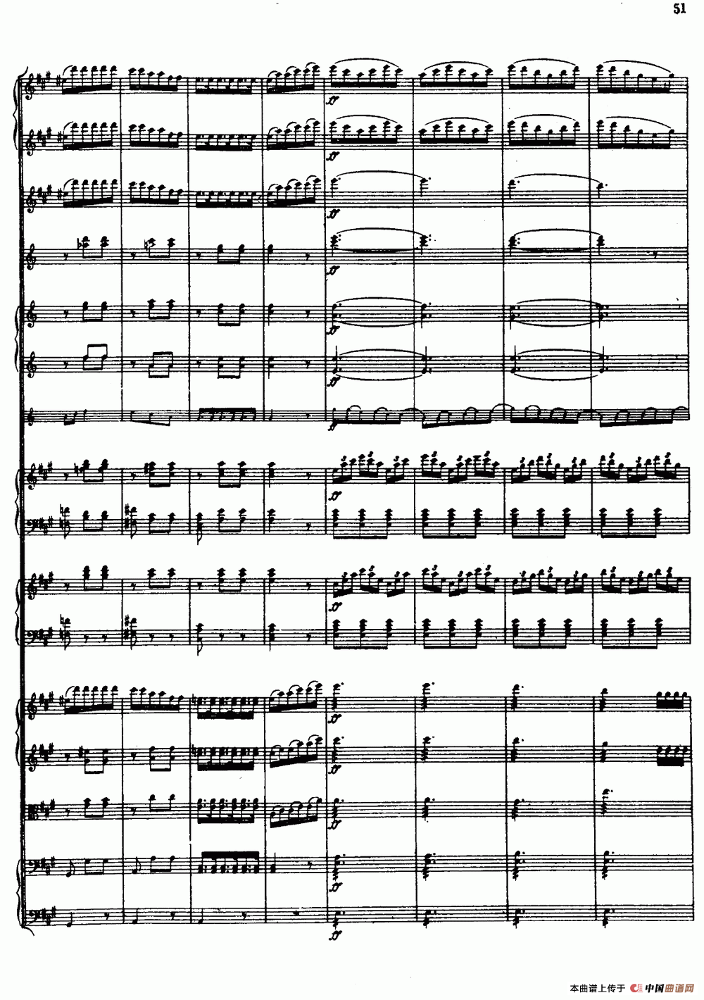 幻想交响曲Op.14（第二乐章 舞会）（总谱）