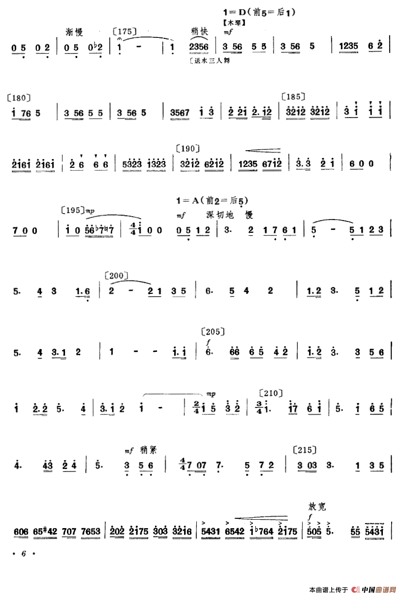 前沿小八路（小舞剧主旋律谱）