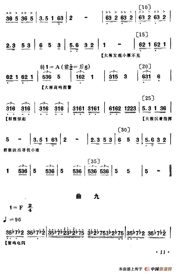 群雁高飞（童话小舞剧音乐）