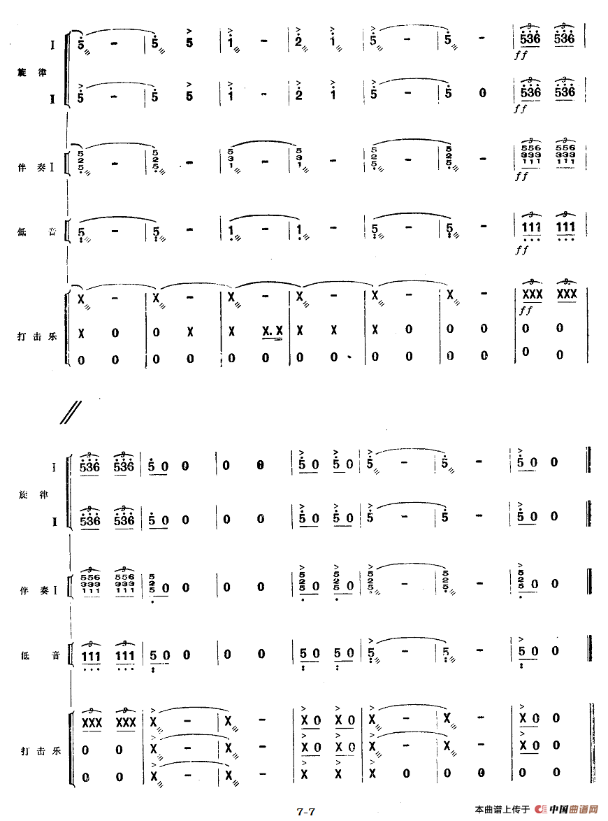四、虎子引路伏击敌人（民族管弦乐《小八路》套曲）