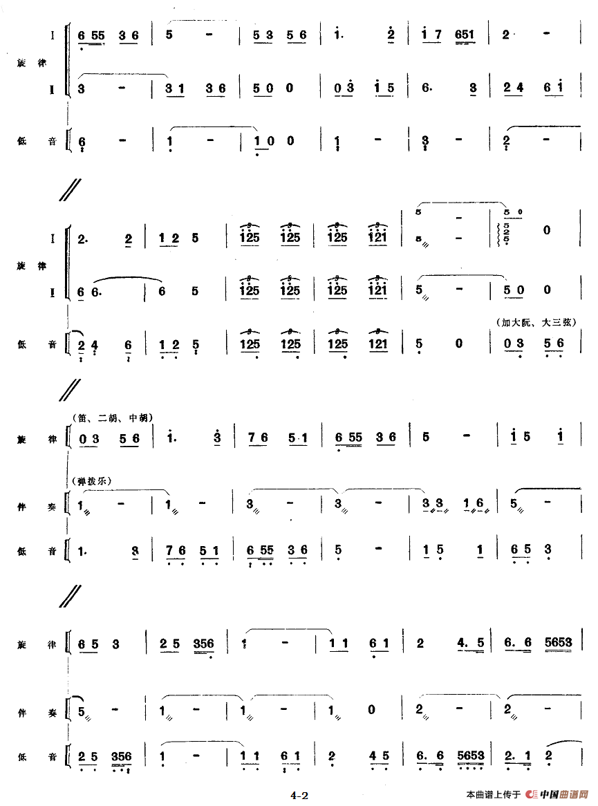 三、杨队长教育虎子（民族管弦乐《小八路》套曲）