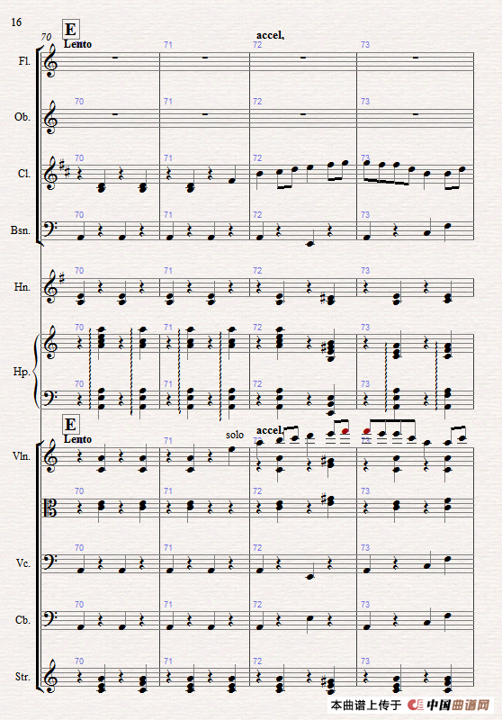 苏尔维格之歌（管弦乐总谱）