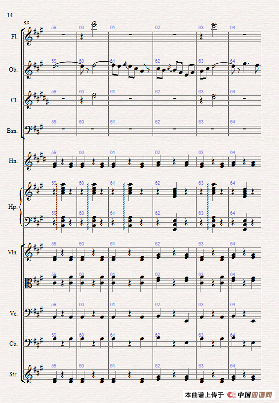 苏尔维格之歌（管弦乐总谱）