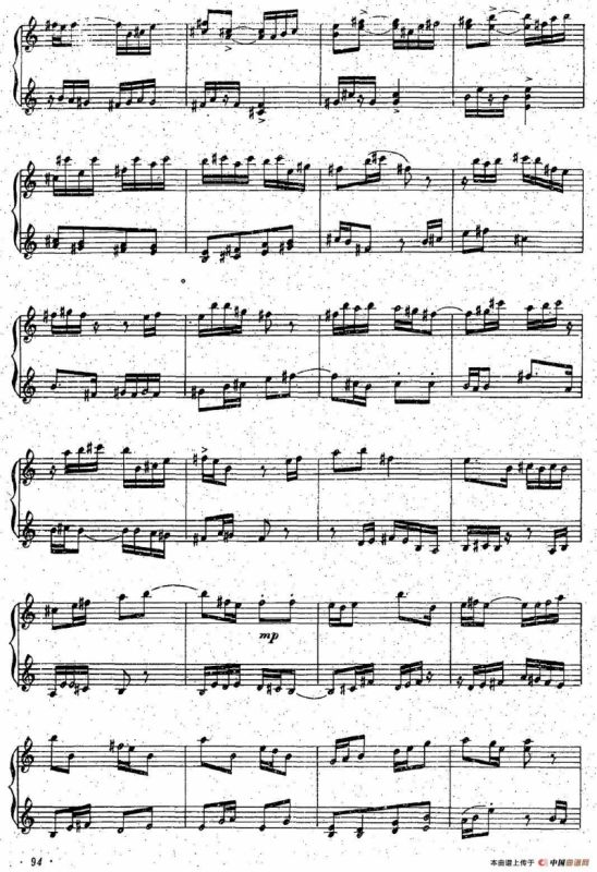 山歌与赋格曲二、赋格曲（笙二重奏）