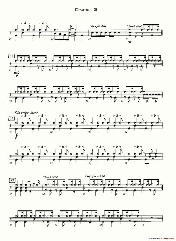 龙舌兰（爵士大乐队总分谱、总政军乐团演奏版）