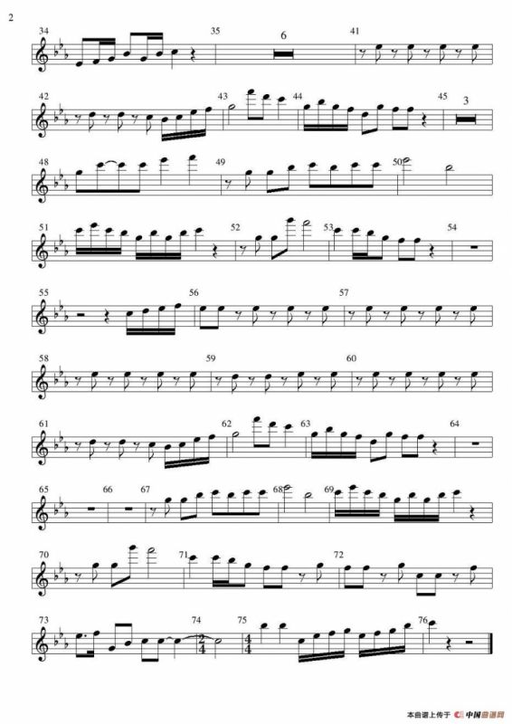 老司机（管弦乐队分谱—弦乐部分）